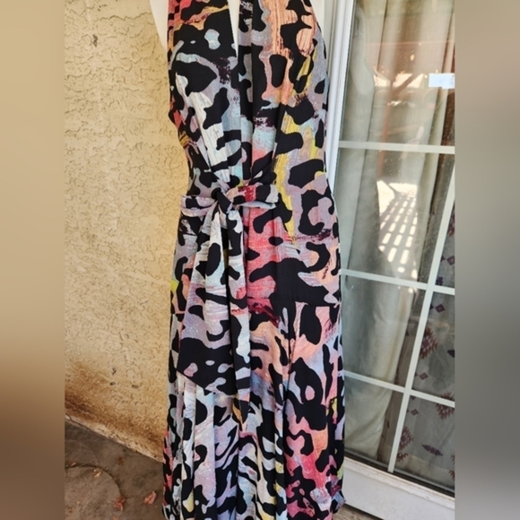 Rachel Rachel Roy Claudette Leopard Midi Dress - Picture 3 of 7